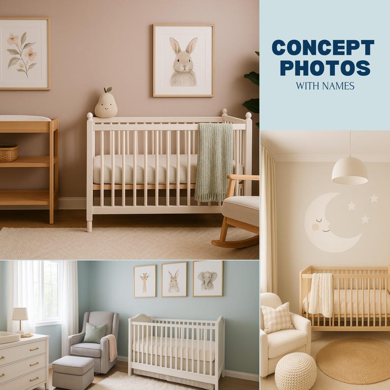 Baby Room Paint Colors: Nursery Color Palette Benjamin Moore (digital ...