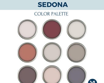 Sedona Color Palette for Home Interior Paint Palette for Sherwin Williams Southwest Paint Colors for Home Design Color Palette