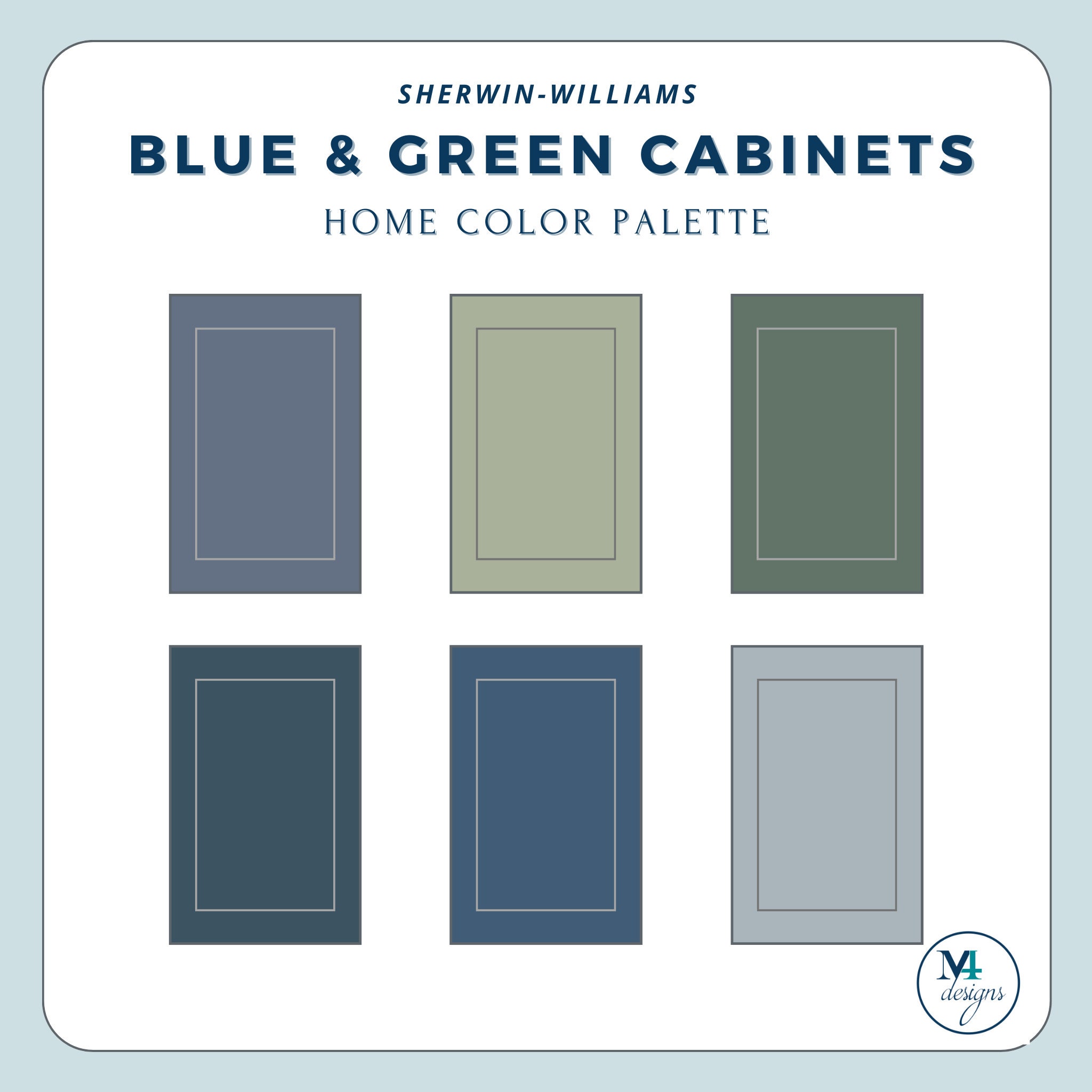 Color Palette for Home Interior Paint Palette for Sherwin