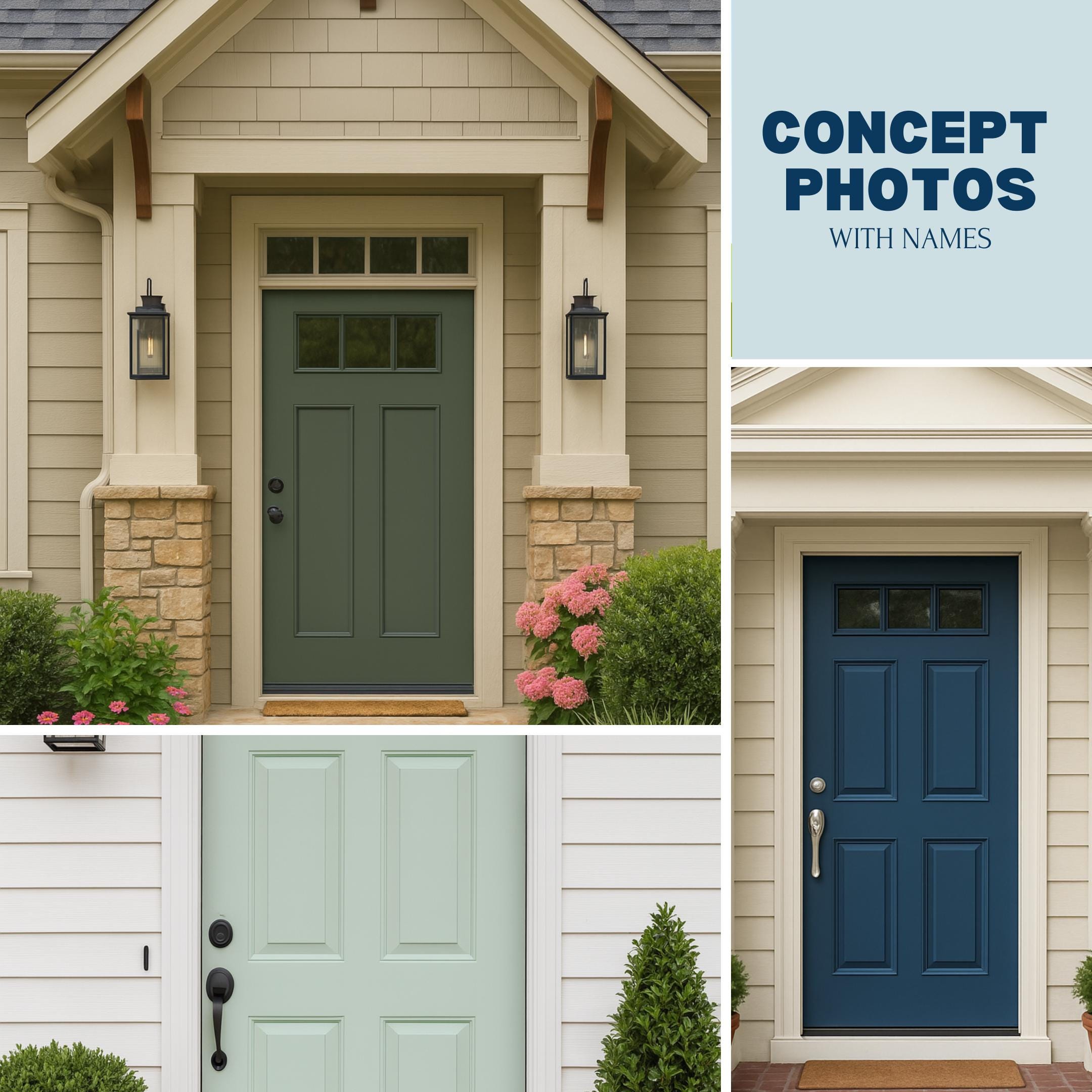 Exterior Sherwin Williams Front Door Colors