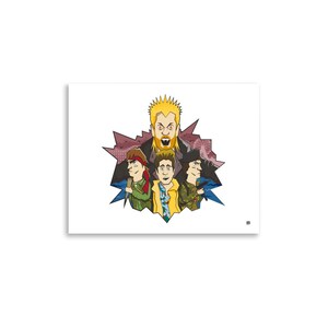 The Lost Boys- &#39;The Santa Carla Vampire Problem&#39; Poster- Pop Culture Movie Art Print