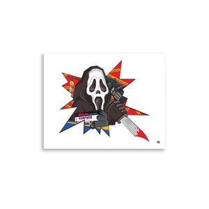 Scream- &#39;Do You Like Scary Movies?&#39; Poster- Pop Culture Movie Art Print