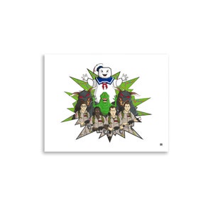 Ghostbusters- 'Don't Cross The Streams!' Poster- Pop Culture Movie Art Print