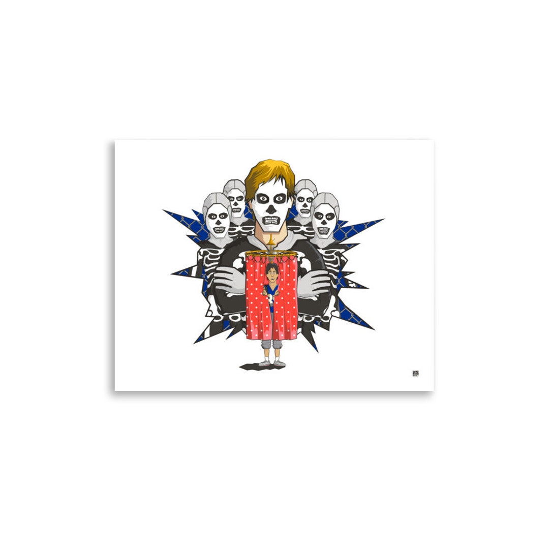 Put Him in A Bodybag the Karate Kid POP Explosion Print Etsy