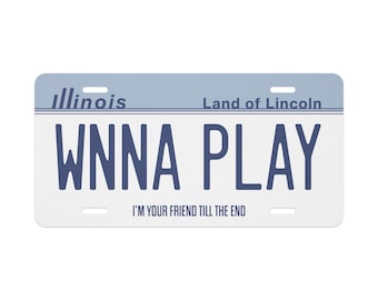 Child's Play Vanity License Plate: Cult Movie Art- Retro Film Decor
