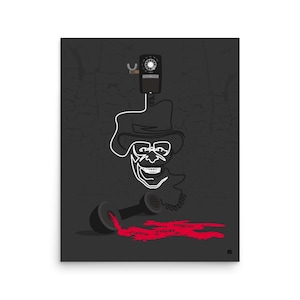 The Black Phone Alternative Poster – Supernatural Thriller Movie Art Print