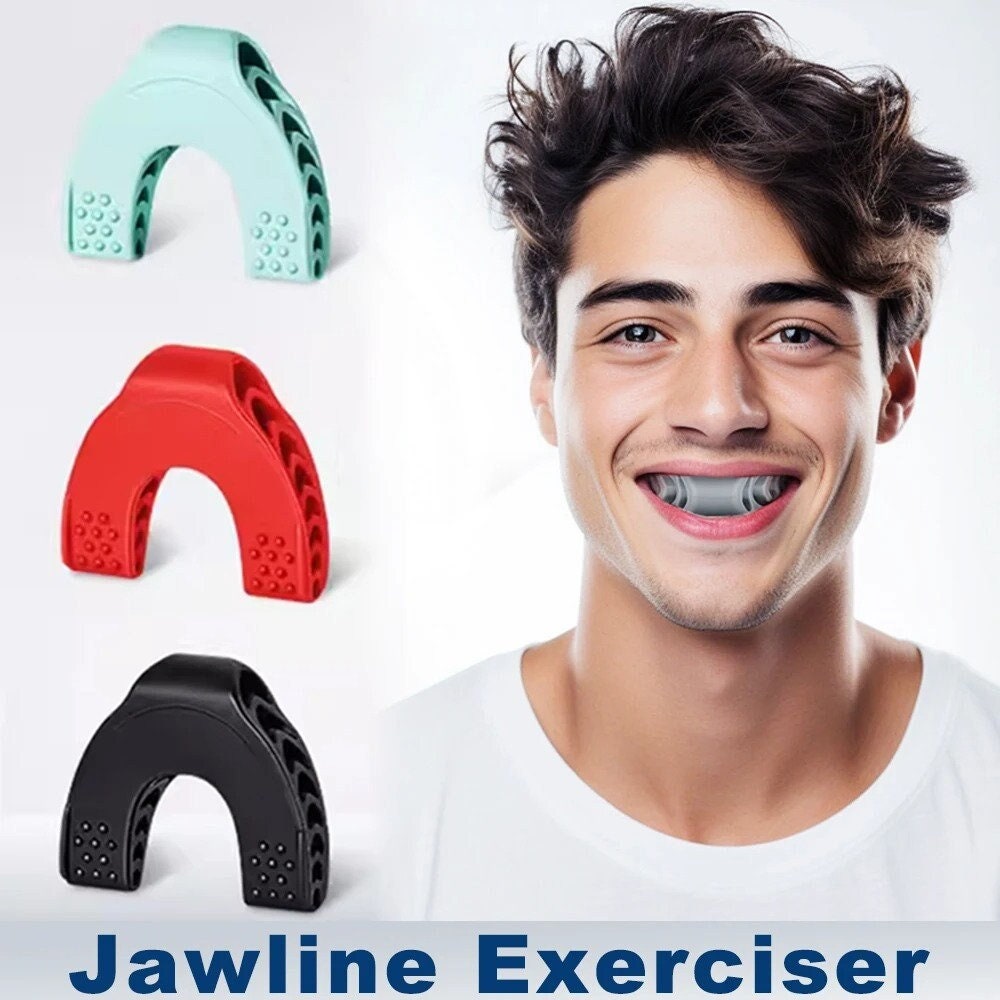 JAWLINER chewing gum Fitness Paquet de 2 mois Entraîneur de mâchoir