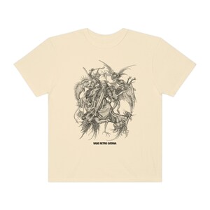 St. Anthony Vade Retro Satana Catholic Tee image 3