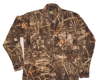 Vintage 90s Cabelas Camo Jacket Small 21x26 Duck Hunter USA - Etsy