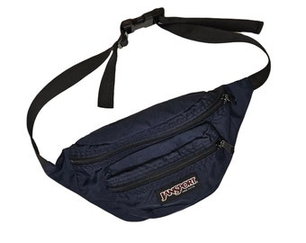 Vintage 90's Jansport Fannypack / Navy blue / great condition