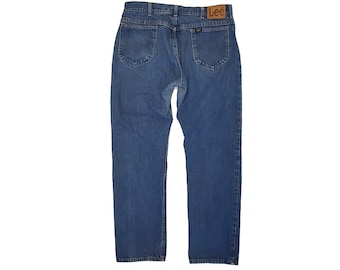 Vintage 80's/90's Lee Riders Jeans / Men's 38W 32L / Medium Wash / Union Made