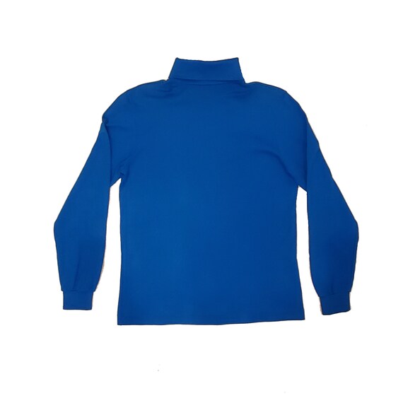 Royal blue turtleneck shirt best sale