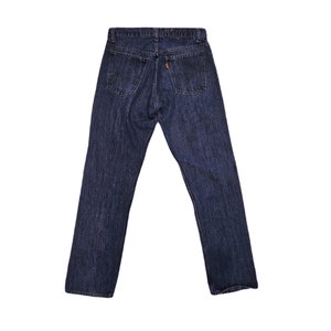 80&#39;s Levi&#39;s Orange tab Straight Leg Jeans / 32W x 32L / Medium blue wash / 40505 0916 /