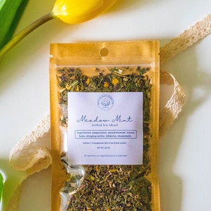 Meadow Mint Herbal Tea Blend-- Sample Size