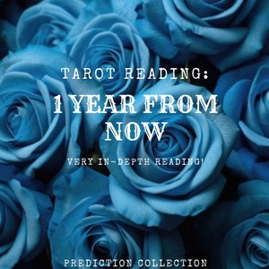 Dentro de 1 año (predicción) Lectura del tarot