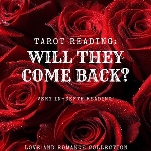 ¿Volverán? Lectura del tarot