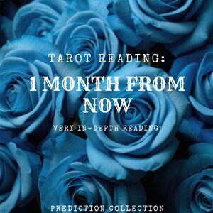 Dentro de 1 mes (predicción) Lectura del tarot