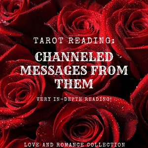 Mensajes canalizados de ellos Lectura del Tarot