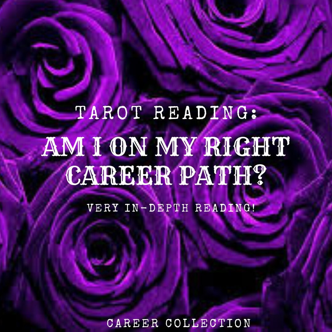 Am I on the Right Career Path Tarot Reading Etsy