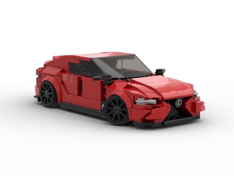 Lexus IS350 F-sport Inspired Custom LEGO Compatible Building