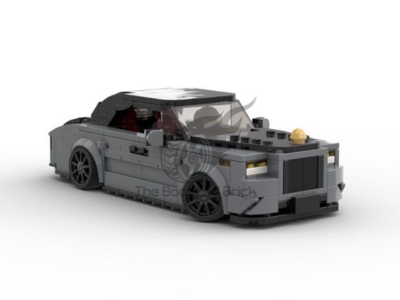 Rolls-royce Phantom Inspired Building Blocks Set | 307 Piece Car