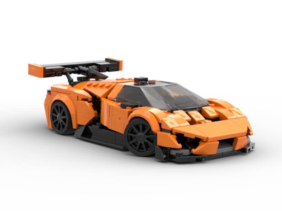 Lamborghini Huracan ST Inspired Custom LEGO Compatible Building