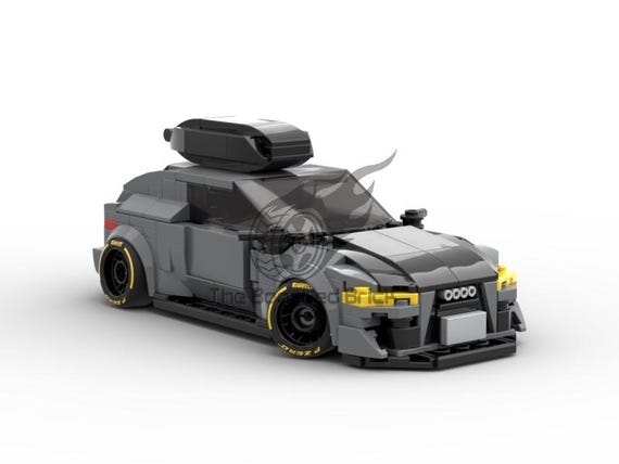 Audi RS6 Avant Building Blocks Model | Car Enthusiast Gift, 330