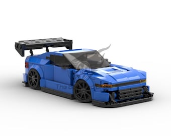 Nissan 240SX Silvia Building Block Set | LEGO Compatible, JDM Legend