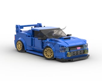 Subaru WRX STi Building Block Set Inspired for Car Enthusiasts | 360 pieces | LEGO Compatible