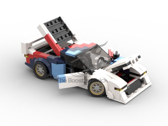 Buildable BMW M1 Procar Inspired Gift for Car Enthusiasts 352 Pieces Custom LEGO Compatible Building Blocks Set Etsy