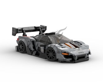 McLaren Senna Bauklotz Set | Custom LEGO Kompatibel, 340 Teile
