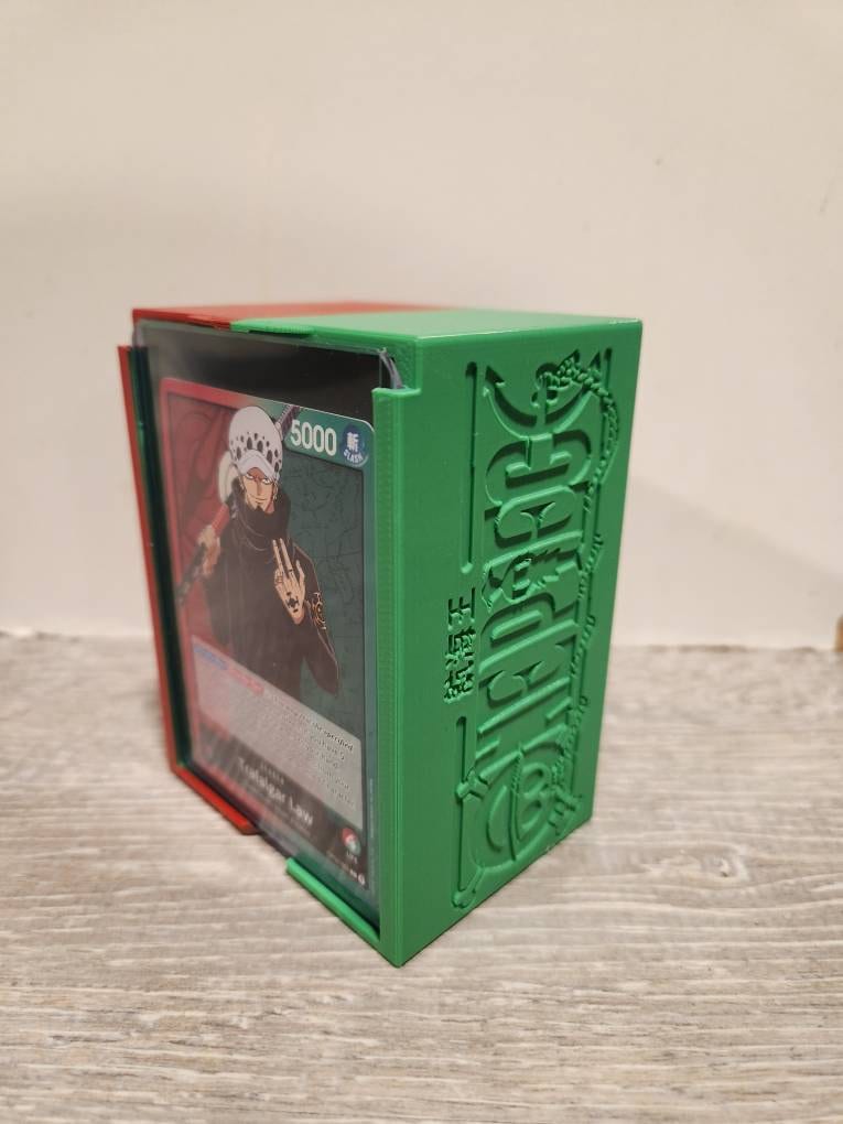 One Piece TCG Leader Deck Box - Etsy One Piece TCG Leader Deck Box - Etsy