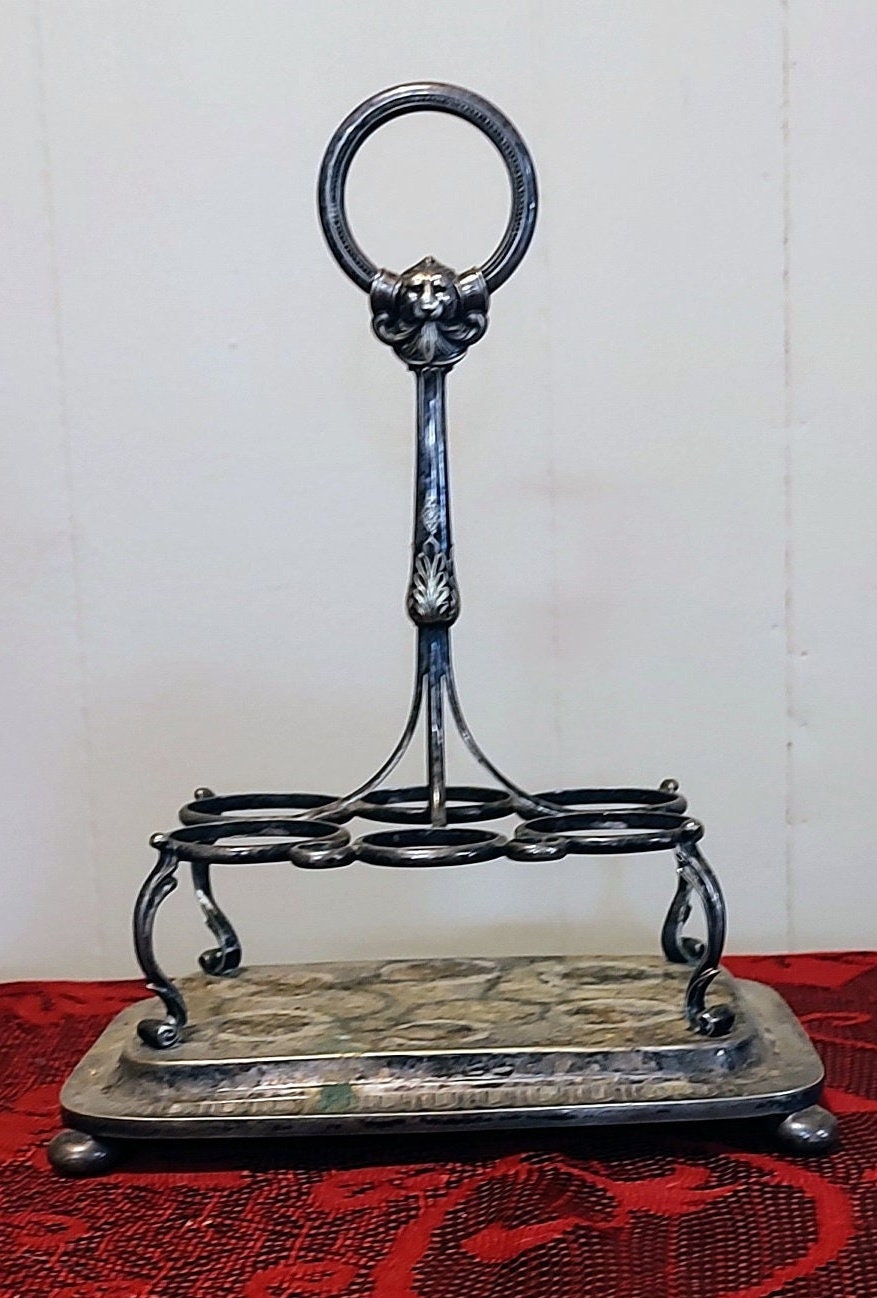 Vintage Gothic Style Victorian Kitchenware Serving Tray Whimsical Goth