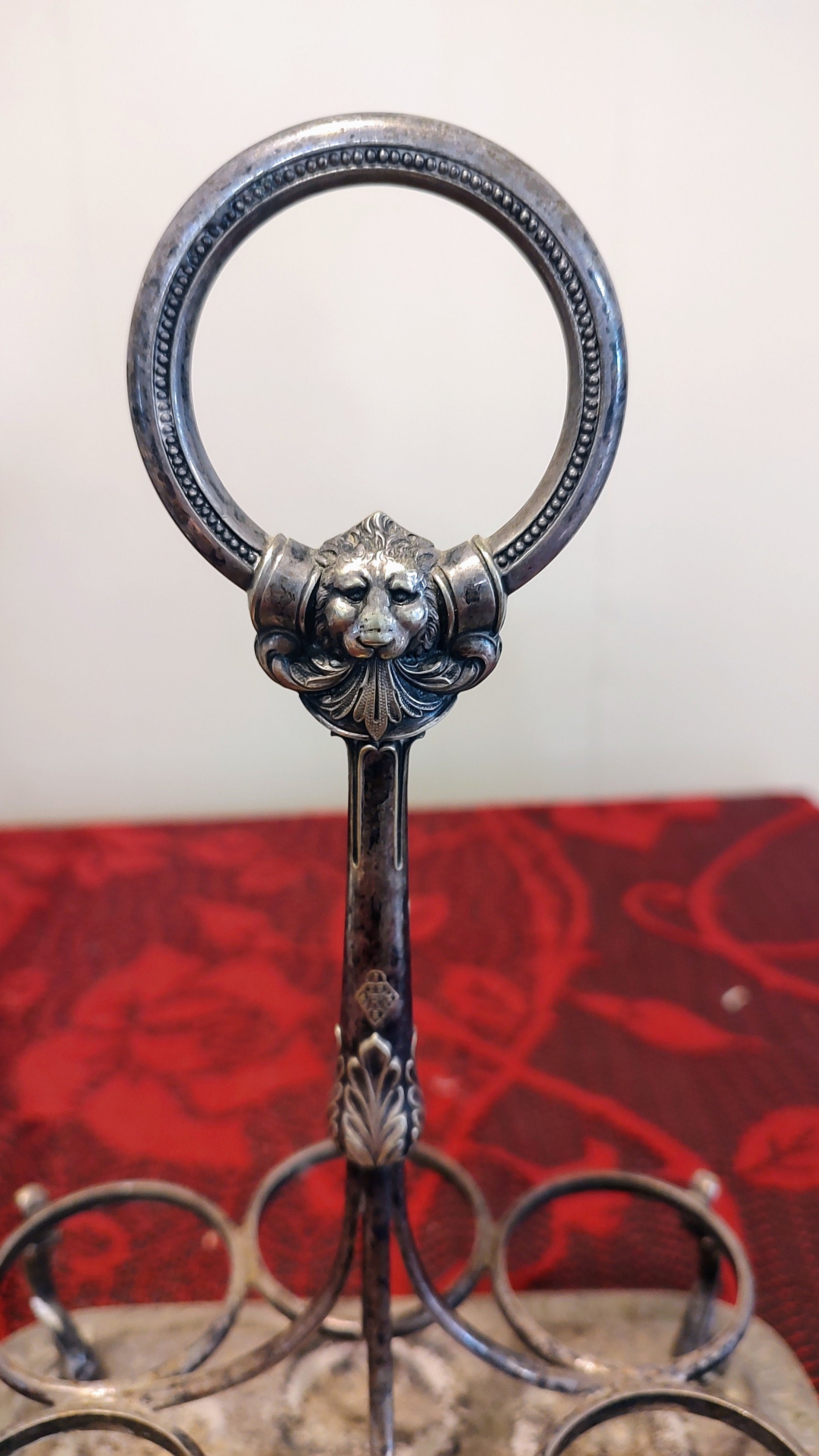 Vintage Gothic Style Victorian Kitchenware Serving Tray Whimsical Goth