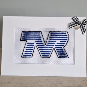 TVR Card / TVR Lovers / Cars / Verjaardagskaart / Handgemaakt / Kruissteek / Borduurwerk / Wenskaart