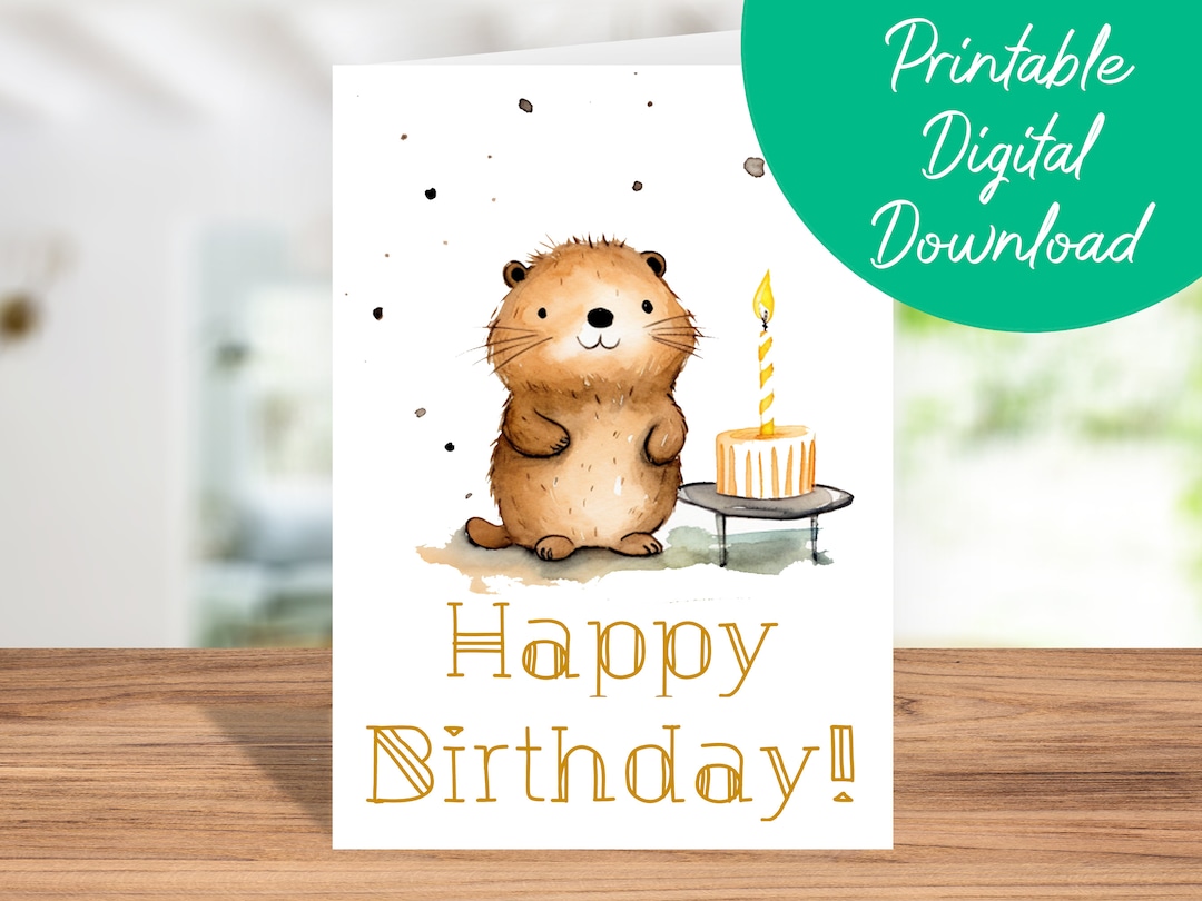 Elephant Card Old English Co. Best Dam Sister Ever Birthday Greeting Card - Beaver Pun Funny Birthday Card For Birthday Cards For Sister Adult