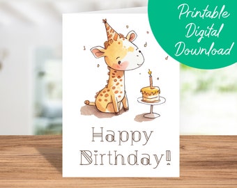 Immagini di Invo primo compleanno giraffa - Download gratui su Freepik