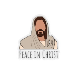 Stickers Paix en Christ