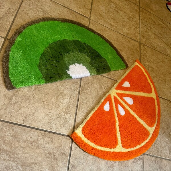 Fruit Rug Etsy