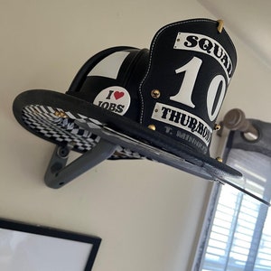 Fire Helmet Wall Mount Display