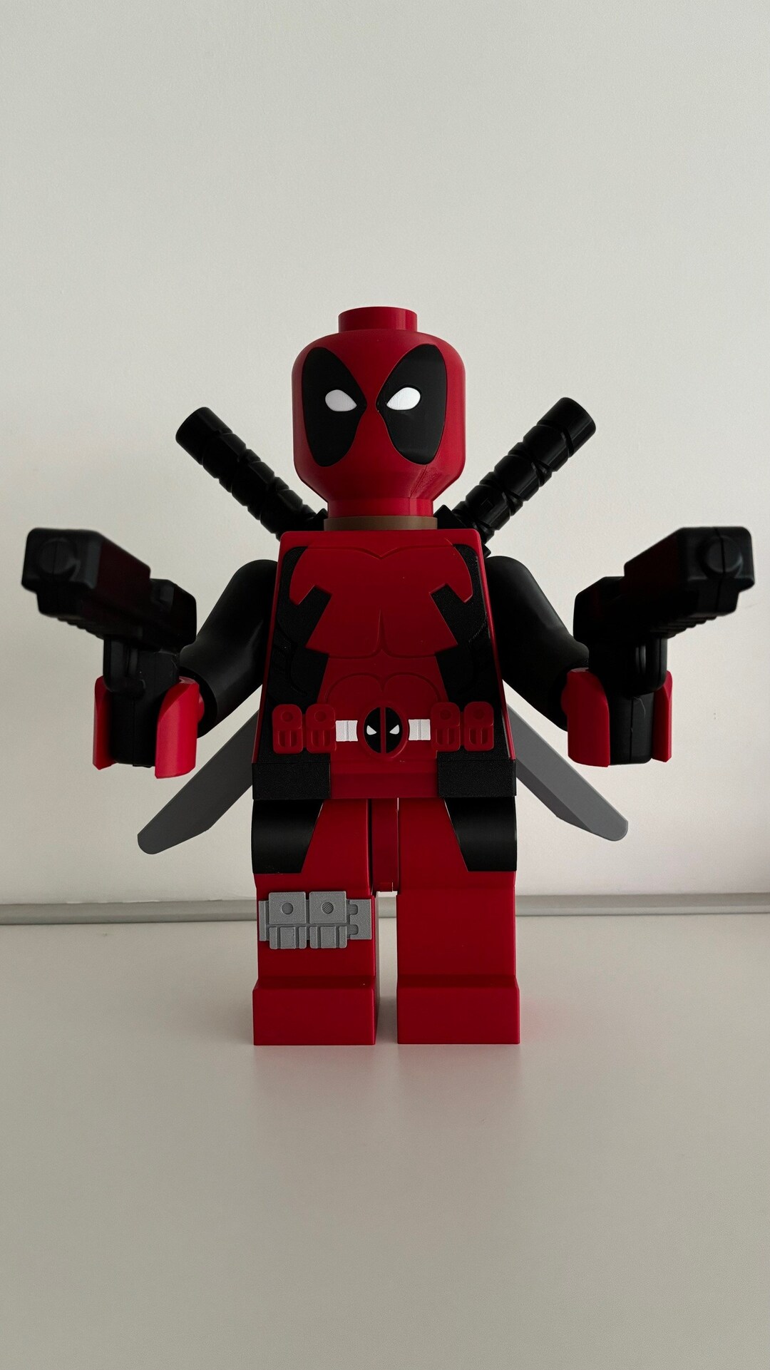 XXL 10:1 Biggest Minifig DEADPOOL Bricks - Etsy UK