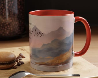 Custom Scripture Coffee Mug: Personalized Bible Verse Gift