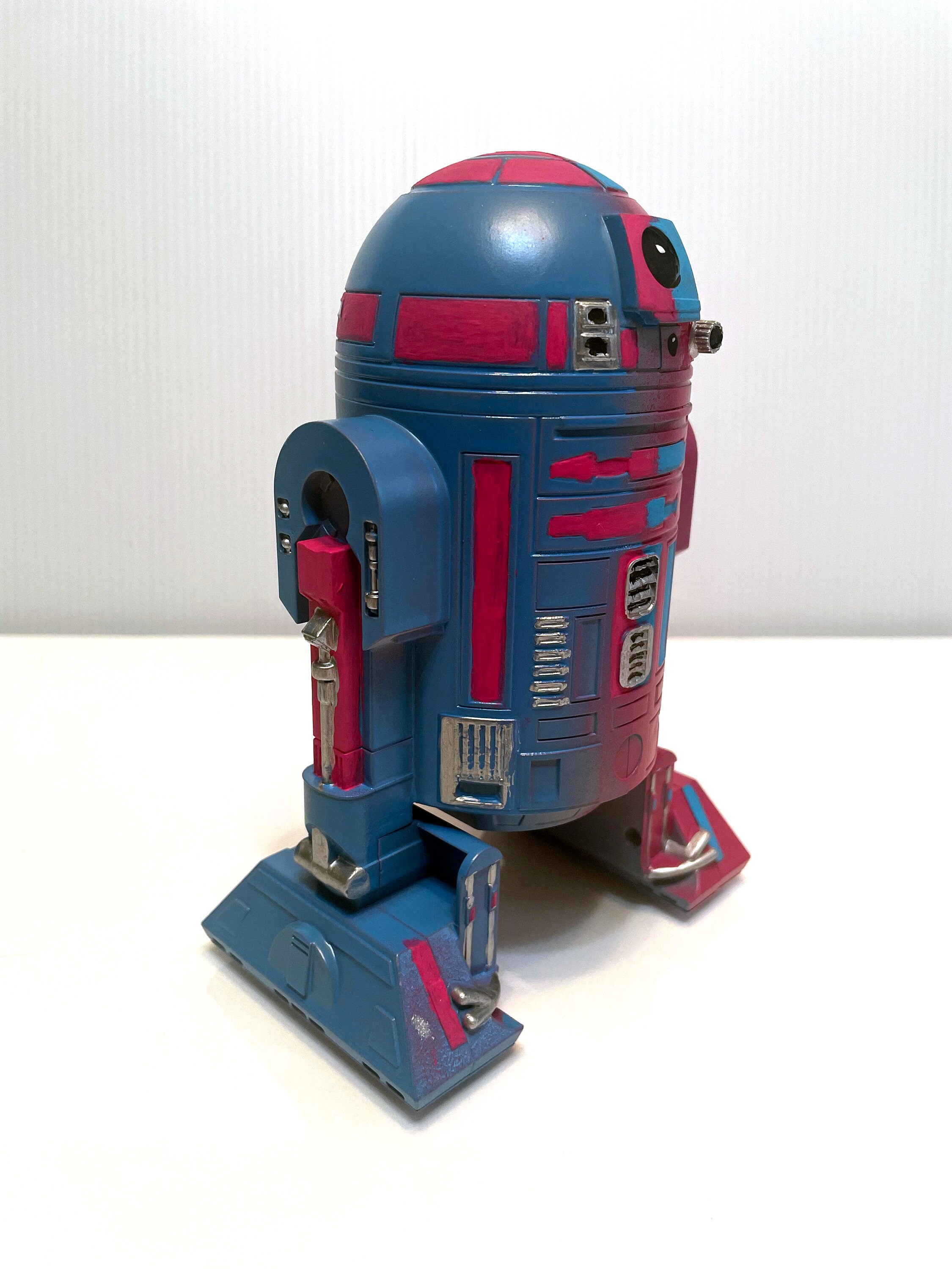 Designer Droid R2-PB (pink and Blue) - Etsy