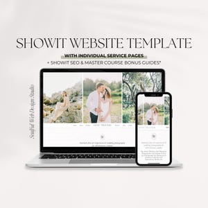 Anne Travers | Showit Website Template Photographer | Showit Templates for Wedding Photographers | Showit Template for Photographers