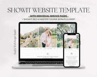 Anne Travers | Showit Website Template Photographer | Showit Templates for Wedding Photographers | Showit Template for Photographers