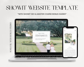 Lily Oaks | Showit Website Template Photographer | Showit Templates for Wedding Photographers | Showit Website for Photographers