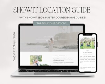 Showit Location Guide | Showit Template for Photographers | Photography Location Guide | Showit Addons | Location Guide Template