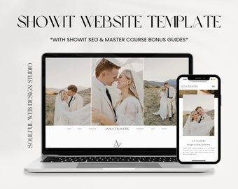 Website Template Showit Photography Website Template Showit Website Template Photographer