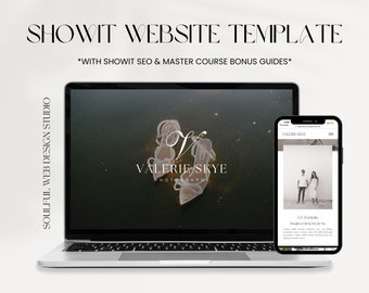 Valerie | Showit Website Template Photographer | Showit Templates for Wedding Photographers | Showit Template for Photographers