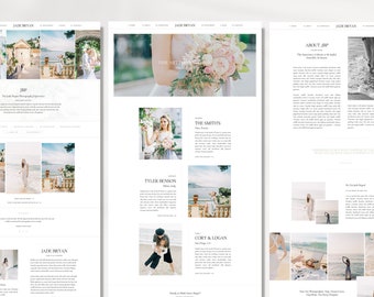 Jade Bryan | Showit Website Template Photographer | Showit Templates for Wedding Photographers | Showit Template for Photographers